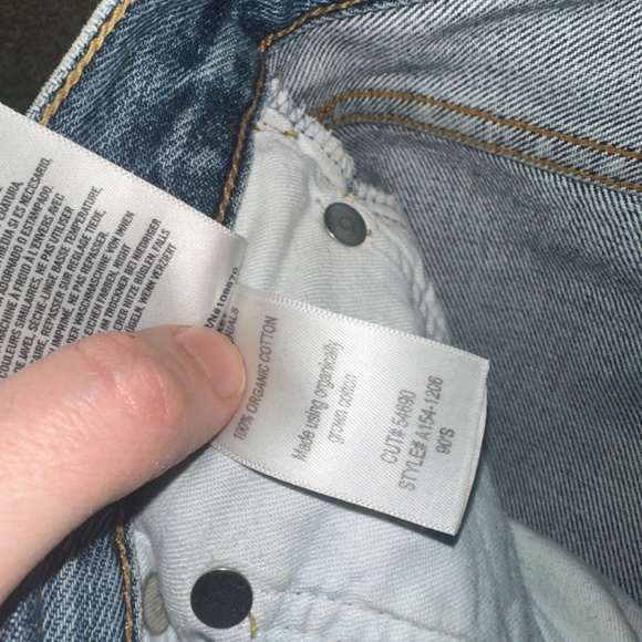 Size 23 Agolde Pinch-Waist Straight-Leg Jeans - Picture 3 of 3